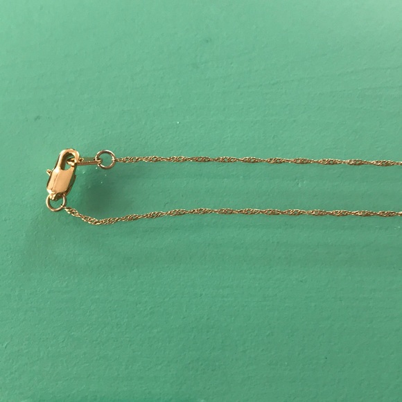 Gold 16” necklace - Picture 3 of 4
